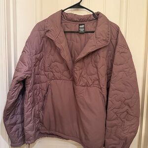 Avia Women's Dusty Rose Quilted Puffer Jacket